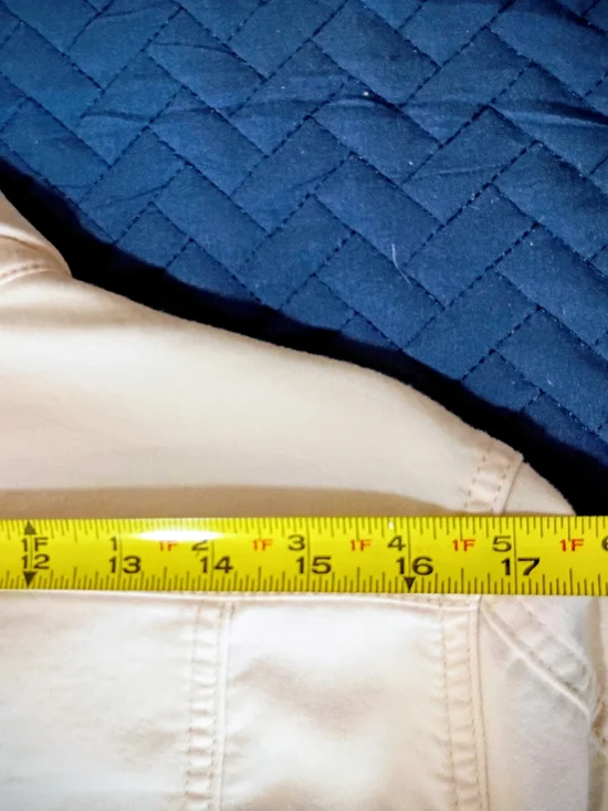 NWOT Buffalo David Bitton Cotton Women's Cream/Off-White Jacket Size L Stretchy - Picture 7 of 13